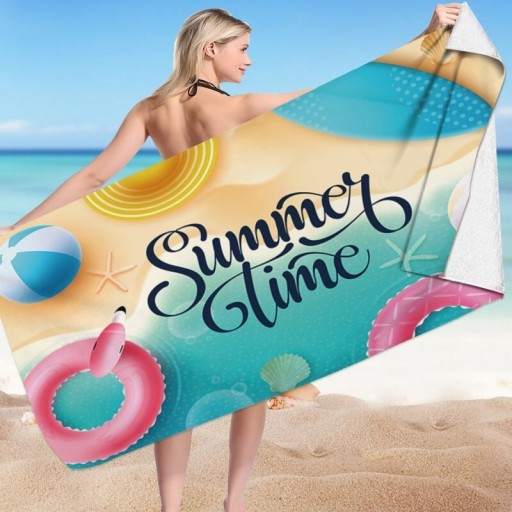 Zdjęcie oferty: Ręcznik plażowy prostokątny SUMMER GLIME 150x70