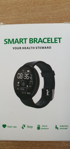 Zdjęcie oferty: ZEGAREK SMARTWATCH SMART BRACELET CZARNY