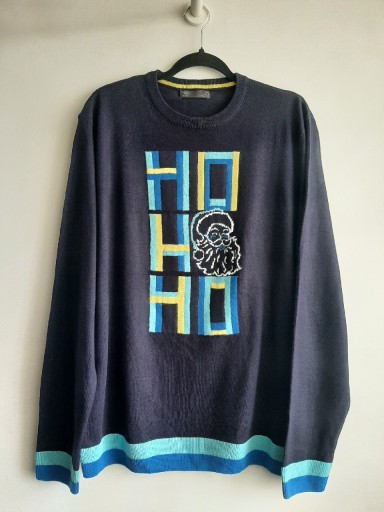 Zdjęcie oferty: Sweter świąteczny Marks&Spencer Merry Christmas XXL Nowy Santa Mikołaj