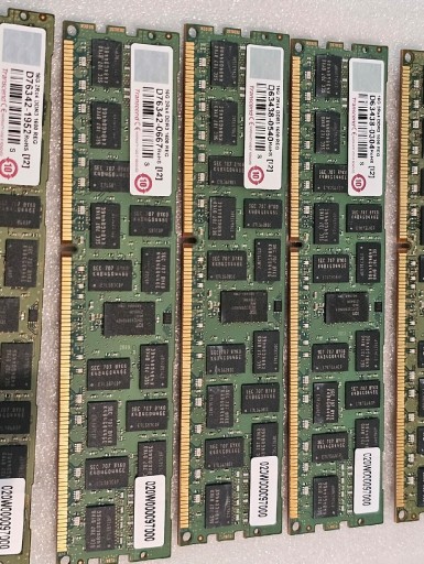 Zdjęcie oferty: 512GB RAM DDR3 (32x16GB) Transcend 2Rx4 REG DIMM