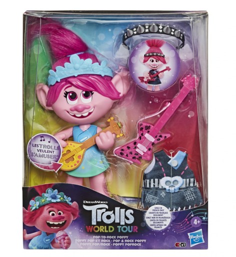 Zdjęcie oferty: HASBRO TROLLS lalka ROck Poppy