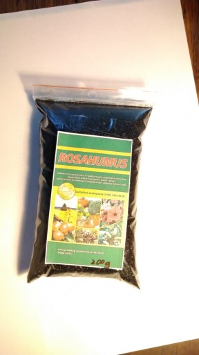 Zdjęcie oferty: Rosahumus 0,2kg - biohumus organiczny, nawóz