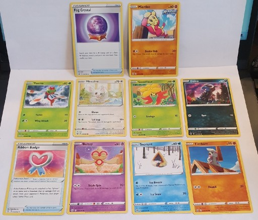 Zdjęcie oferty: Karty Pokemon 10 sztuk Orginalne Zestaw 