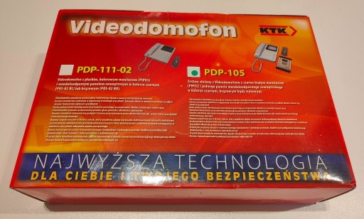 Zdjęcie oferty: Wideodomofon A/V mono KTK PDP-105 Super cena !!