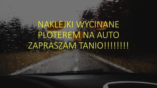 Zdjęcie oferty: Naklejki na auto z własnego projektu TANIO. 