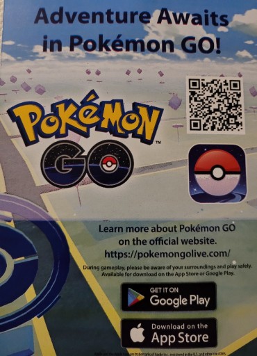 Zdjęcie oferty: Pokemon GO 10 kodów