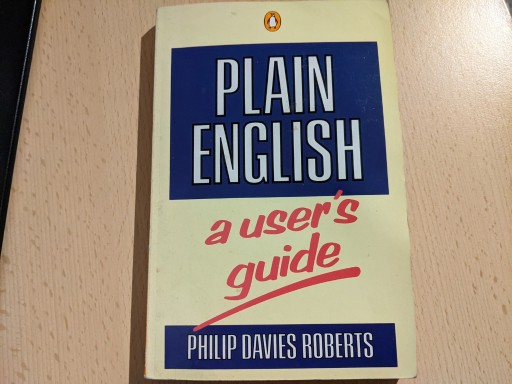 Zdjęcie oferty: Plain English – a user's guide