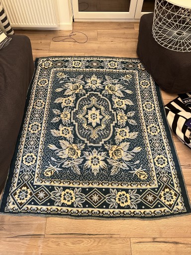 Zdjęcie oferty: Dywan na ścianę - kilim 175/140 niebieski jasny