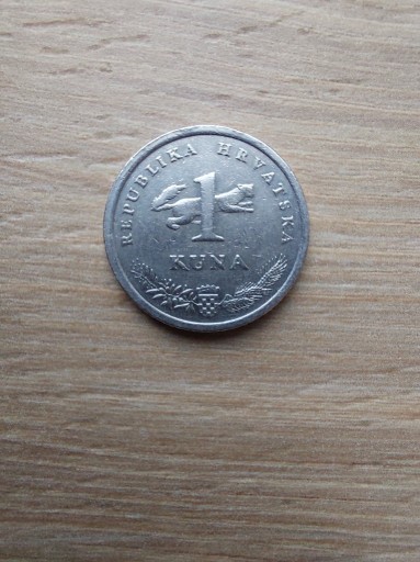 Zdjęcie oferty: Chorwacja 1 kuna 2000 stan III słowik