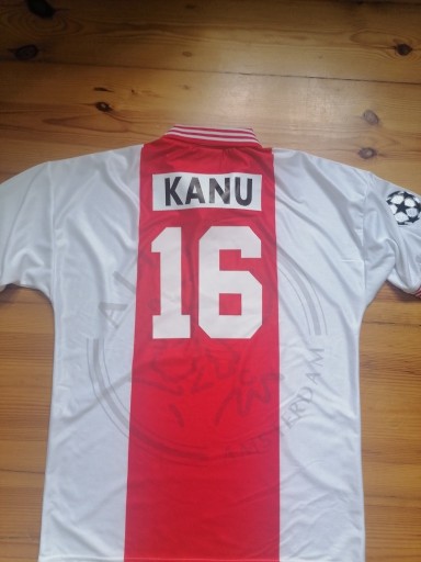 Zdjęcie oferty: Koszulka Ajax Amsterdam 96' Nwankwo Kanu