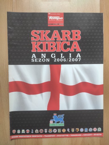 Zdjęcie oferty: SKARB KIBICA ANGLIA 2006