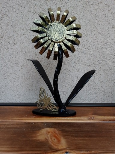 Zdjęcie oferty: Metalowy kwiat słonecznik 