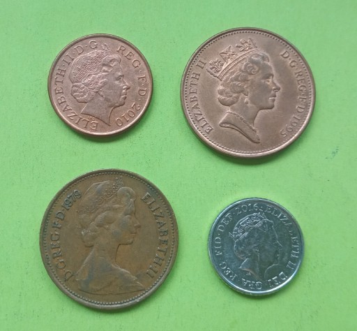 Zdjęcie oferty: Wielka Brytania zestaw monet 
