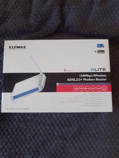 Zdjęcie oferty: Modem ADSL Wi-Fi EDIMAX AN-7284WnA/B