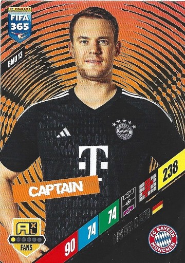 Zdjęcie oferty: FIFA 365 2024 CAPTAIN NEUER BAYERN BMU13