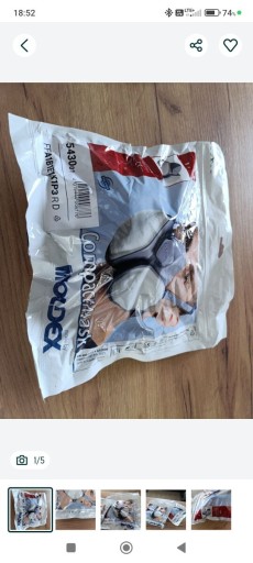 Zdjęcie oferty: Półmaska Moldex CompactMask 5430