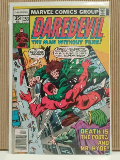 Zdjęcie oferty: Daredevil #153 (Marvel 1978) Mr Hyde i Cobra