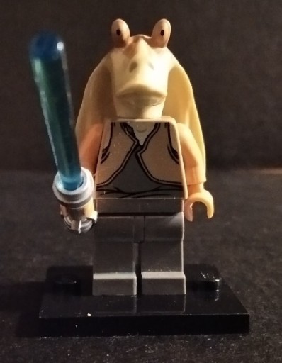 Zdjęcie oferty: LEGO Star Wars Jar Jar Binks Z Mieczem Świetlnym