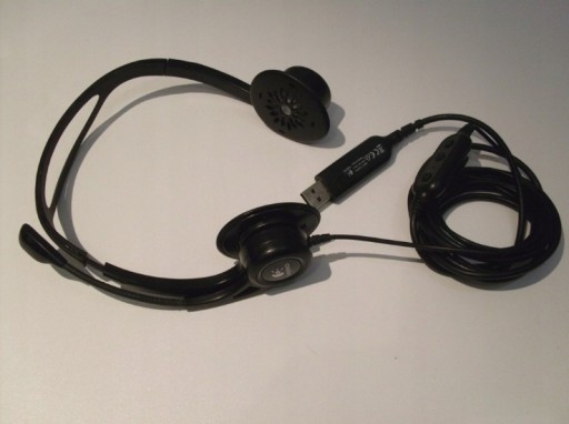 Zdjęcie oferty: Słuchawki z mikrofon Logitech A-00053 usb headset