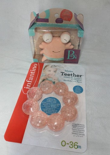 Zdjęcie oferty: Zestaw gryzak krab + gryzak wodny