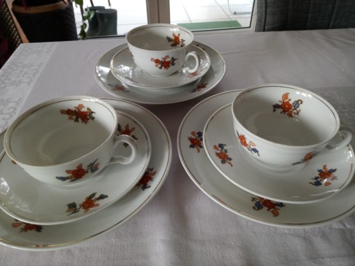 Zdjęcie oferty: porcelana Sorau filiżanki