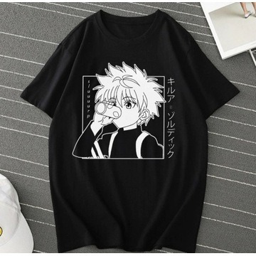 Zdjęcie oferty: koszulka czarna anime killua hunter x hunter hxh