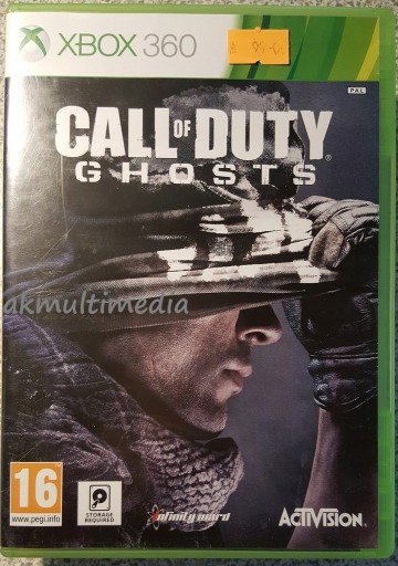 Zdjęcie oferty: Call of Duty: Ghosts Xbox 360 premierowa PL