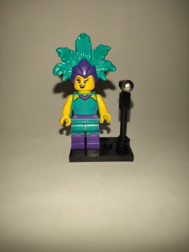 Zdjęcie oferty: Lego Cabaret Singer col21-12 Figurka Ludzik Unikat