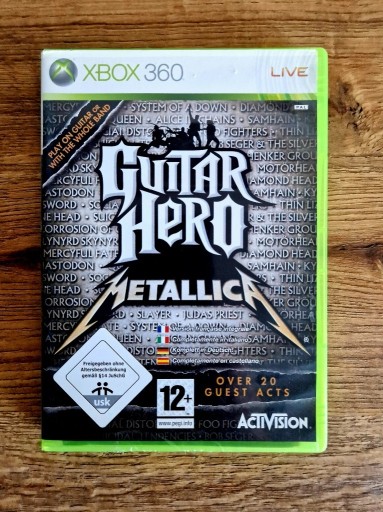 Zdjęcie oferty: Guitar Hero Metallica [XBOX360]