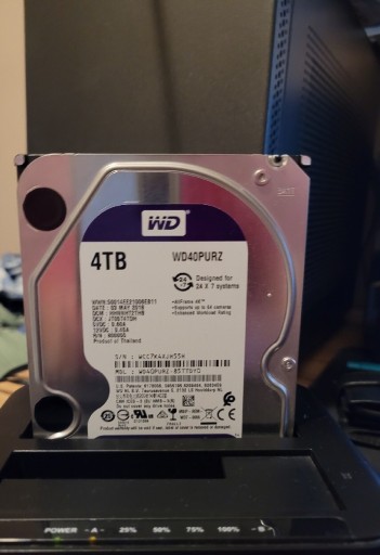 Zdjęcie oferty: Dysk twardy Western Digital WD40PURX 4TB