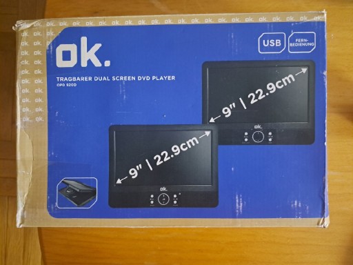 Zdjęcie oferty: Odtwarzacz DVD marki OK, model OPD920D.
