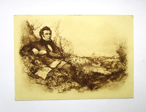 Zdjęcie oferty: Franz Schubert - postkarte.