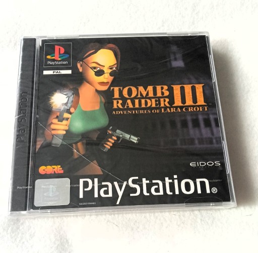 Zdjęcie oferty: Gra Tomb Raider 3 NOWA W FOLII PUEDŁKO USZKODZONE 
