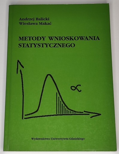 Zdjęcie oferty: Metody wnioskowania statystycznego. A.Balicki