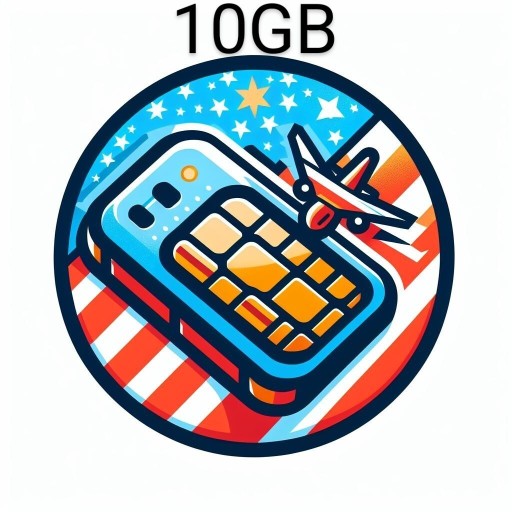 Zdjęcie oferty: Karta SIM USA esim 10GB dla podróżujących USA 