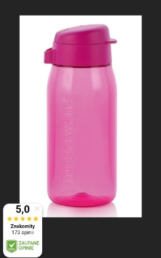 Zdjęcie oferty: Tupperware butelka eco pure 500ml