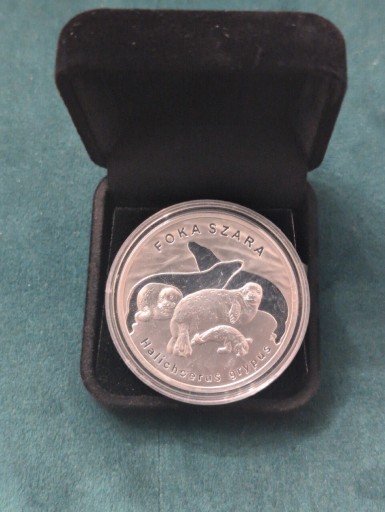 Zdjęcie oferty: 20 złotych 2007 r. - Zwierzęta świata - Foka - St. L