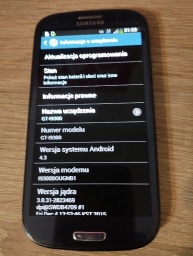 Zdjęcie oferty: Samsung S3 I9300 błąd oprogramowanie 