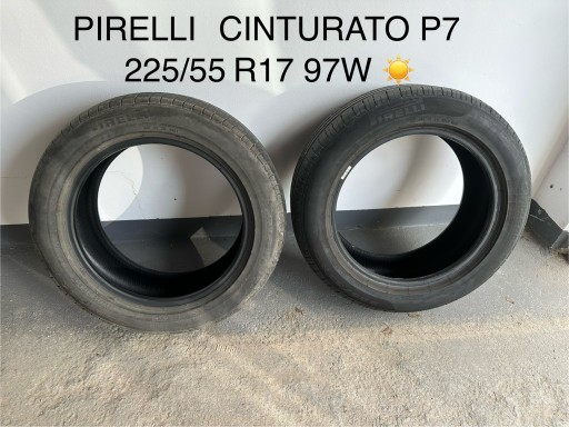 Zdjęcie oferty: Opony letnie PIRELLI Cinturato P7 225/55 R17