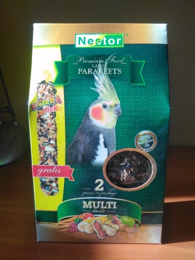 Zdjęcie oferty: Mieszanka, karma dla średnich ptaków Nestor 0,8 kg