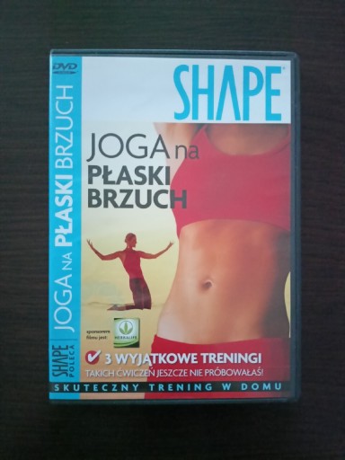 Zdjęcie oferty: Joga na płaski brzuch - Trening DVD STAN IDEALNY