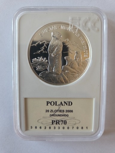 Zdjęcie oferty: 20 zł - Świstak - 2006 rok - GCN PR70