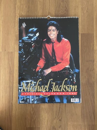 Zdjęcie oferty: Michael Jackson Kalendarz oficjalny 1990