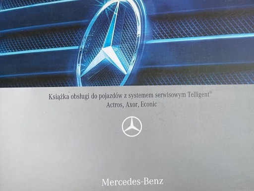 Zdjęcie oferty: Książka obsługi serwisowa Mercedes Actros Axor 