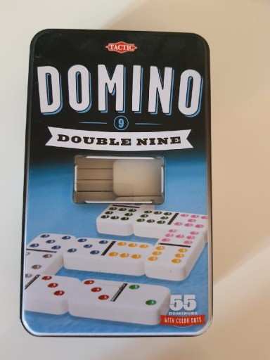Zdjęcie oferty: Domino Tactic 55szt kolorowe ŁADNE