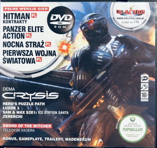 Zdjęcie oferty: Gry PC CD-Action DVD nr 146: Hitman, Nocna Straż