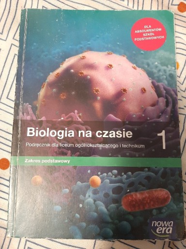 Zdjęcie oferty: Podręcznik Biologia na czasie 1