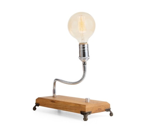 Zdjęcie oferty: Lampa stołowa metal, drewno