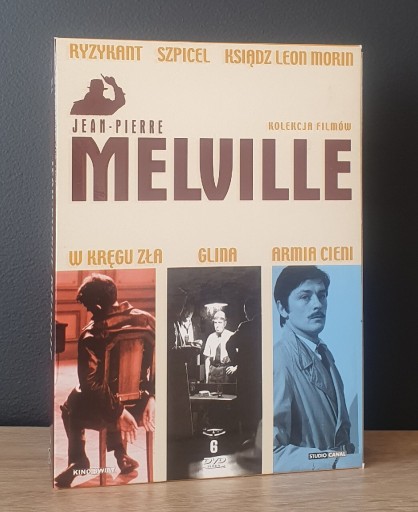 Zdjęcie oferty: Jean-Pierre Melville Kolekcja 6 filmów DVD