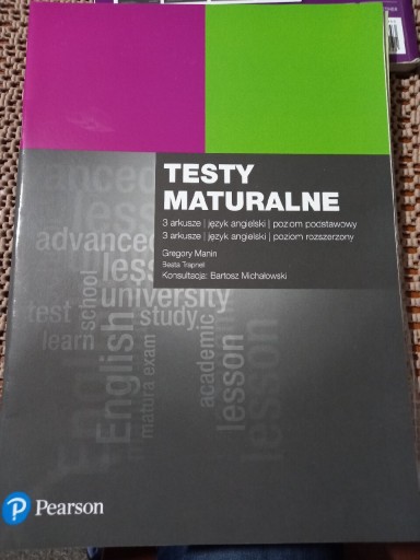 Zdjęcie oferty: Testy maturalne  język angielski